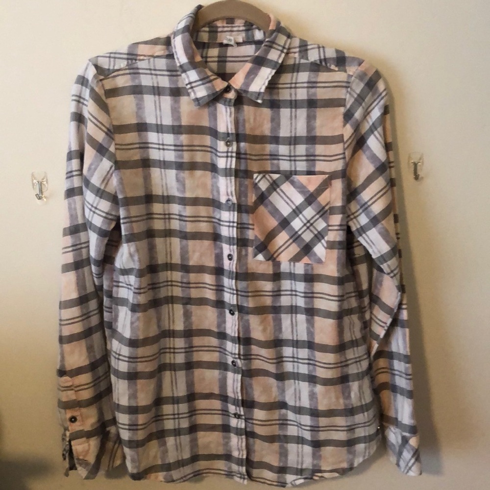 Plaid long sleeve